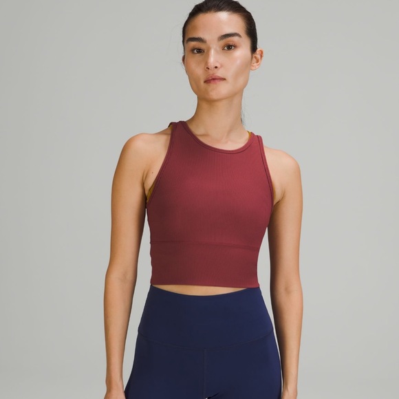 NWT Lululemon Power Pivot Tank *Rib - Picture 1 of 5